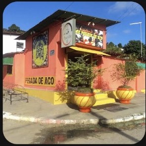 Fachada da Academia Pegada de Aço
